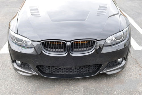 BMW 3 Series E92 E93 M Sport Pre-LCI 2006-2009 Front Bumper Splitters Carbon Fiber-Ahacarbon