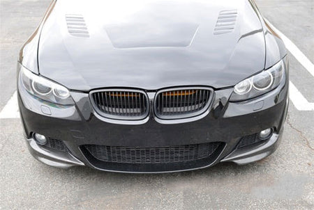 BMW 3 Series E92 E93 M Sport Pre-LCI 2006-2009 Front Bumper Splitters Carbon Fiber-Ahacarbon