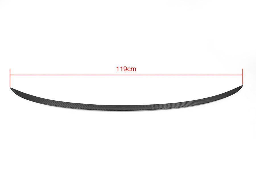 BMW 3 Series E93 Convertible 2007-2013 Rear Trunk Spoiler Carbon Fiber-Ahacarbon