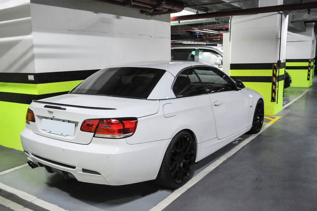 BMW 3 Series E93 Convertible 2007-2013 Rear Trunk Spoiler Carbon Fiber-Ahacarbon