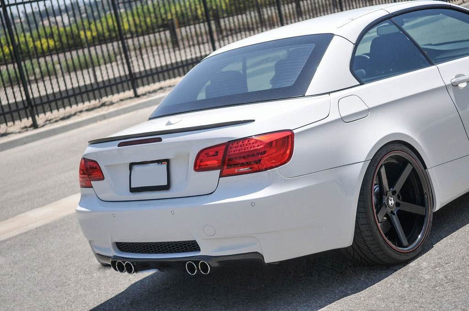 BMW 3 Series E93 Convertible 2007-2013 Rear Trunk Spoiler Carbon Fiber-Ahacarbon