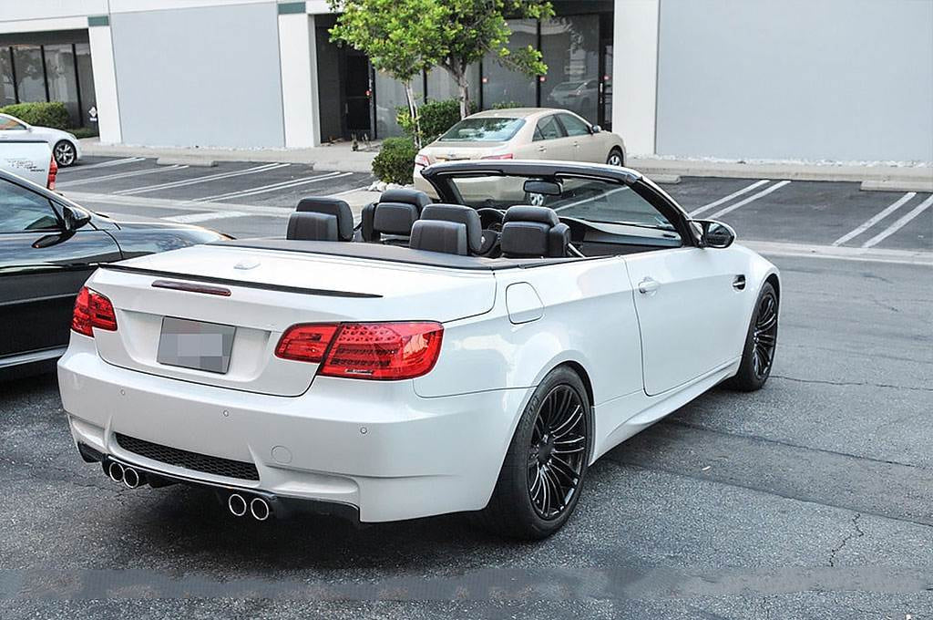 BMW 3 Series E93 Convertible 2007-2013 Rear Trunk Spoiler Carbon Fiber-Ahacarbon