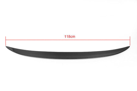 BMW 3 Series E93 M3 Convertible 2007-2013 Rear Trunk Spoiler Carbon Fiber-Ahacarbon