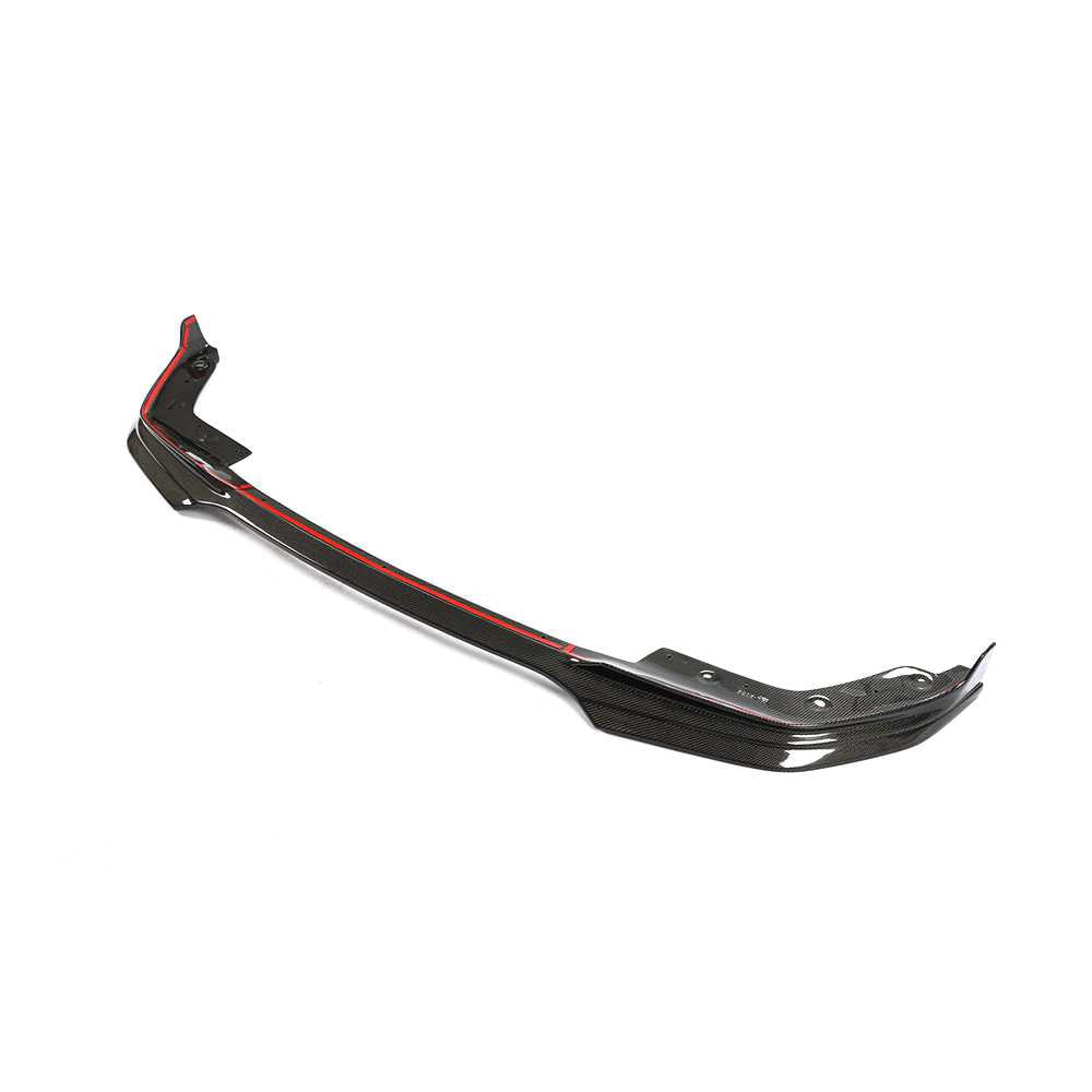 BMW 3 Series G20 320i 330i M Sport M340i 2019-2021 Front Bumper Lip Carbon Fiber-Ahacarbon