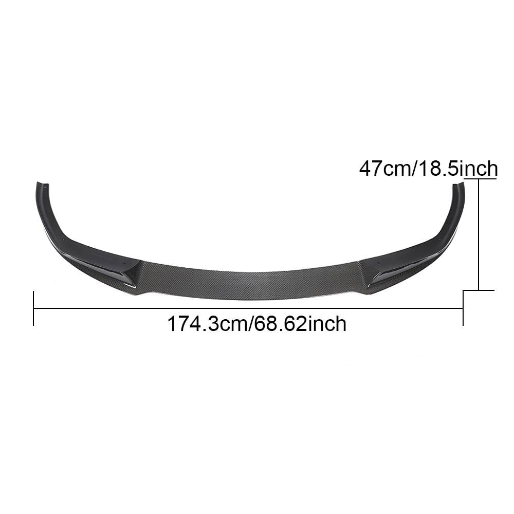 BMW 3 Series G20 G28 320i 330i M Sport M340i 2019-2023 Front Bumper Lip Carbon Fiber/FRP-Ahacarbon