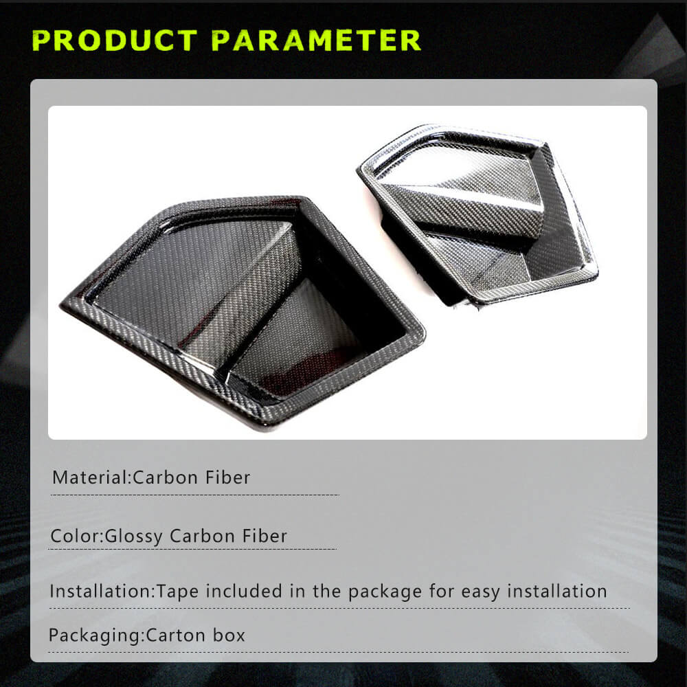 BMW 3 Series G20 G28 LCI M-Sport 320i 330i Sedan 4-Door 2022-2023 Front Bumper Splitter Carbon Fiber-Ahacarbon