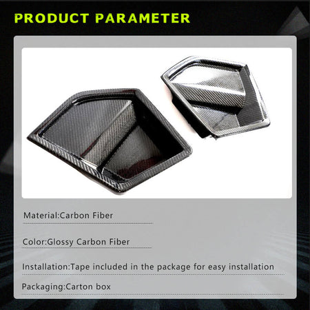 BMW 3 Series G20 G28 LCI M-Sport 320i 330i Sedan 4-Door 2022-2023 Front Bumper Splitter Carbon Fiber-Ahacarbon