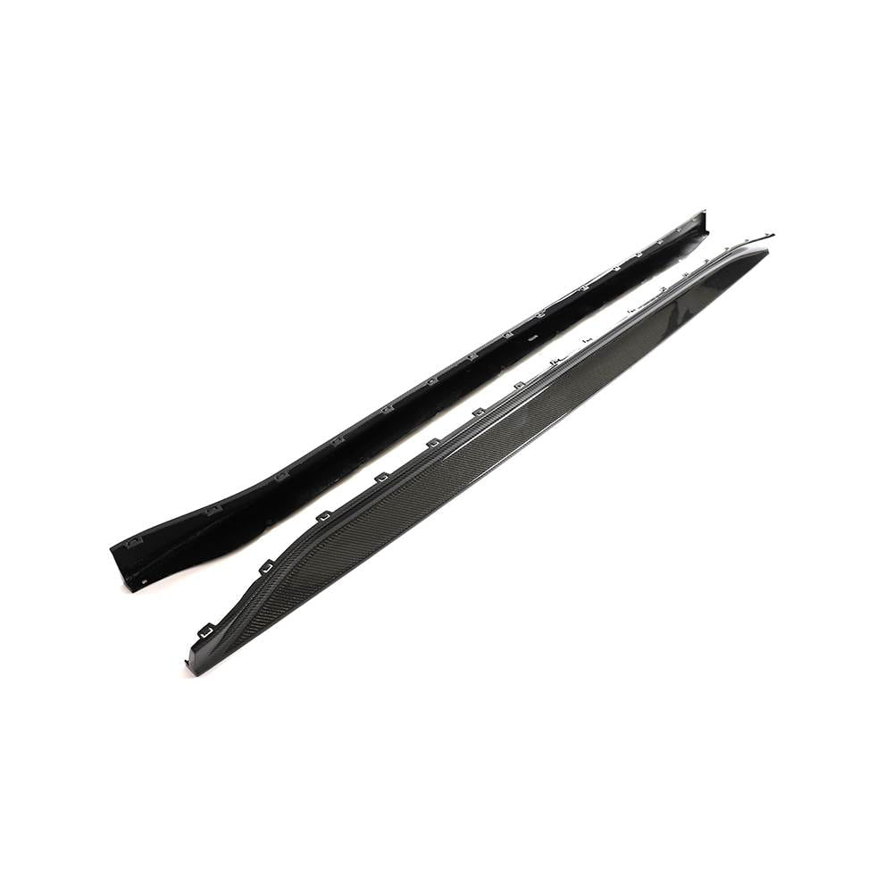 BMW 3 Series G80 M3 2021+ Side Skirts Carbon Fiber-Ahacarbon