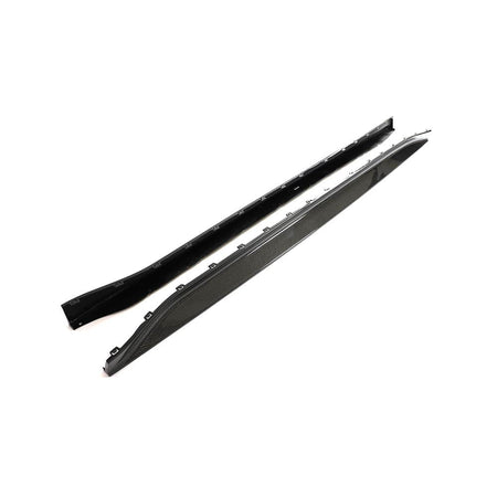 BMW 3 Series G80 M3 2021+ Side Skirts Carbon Fiber-Ahacarbon