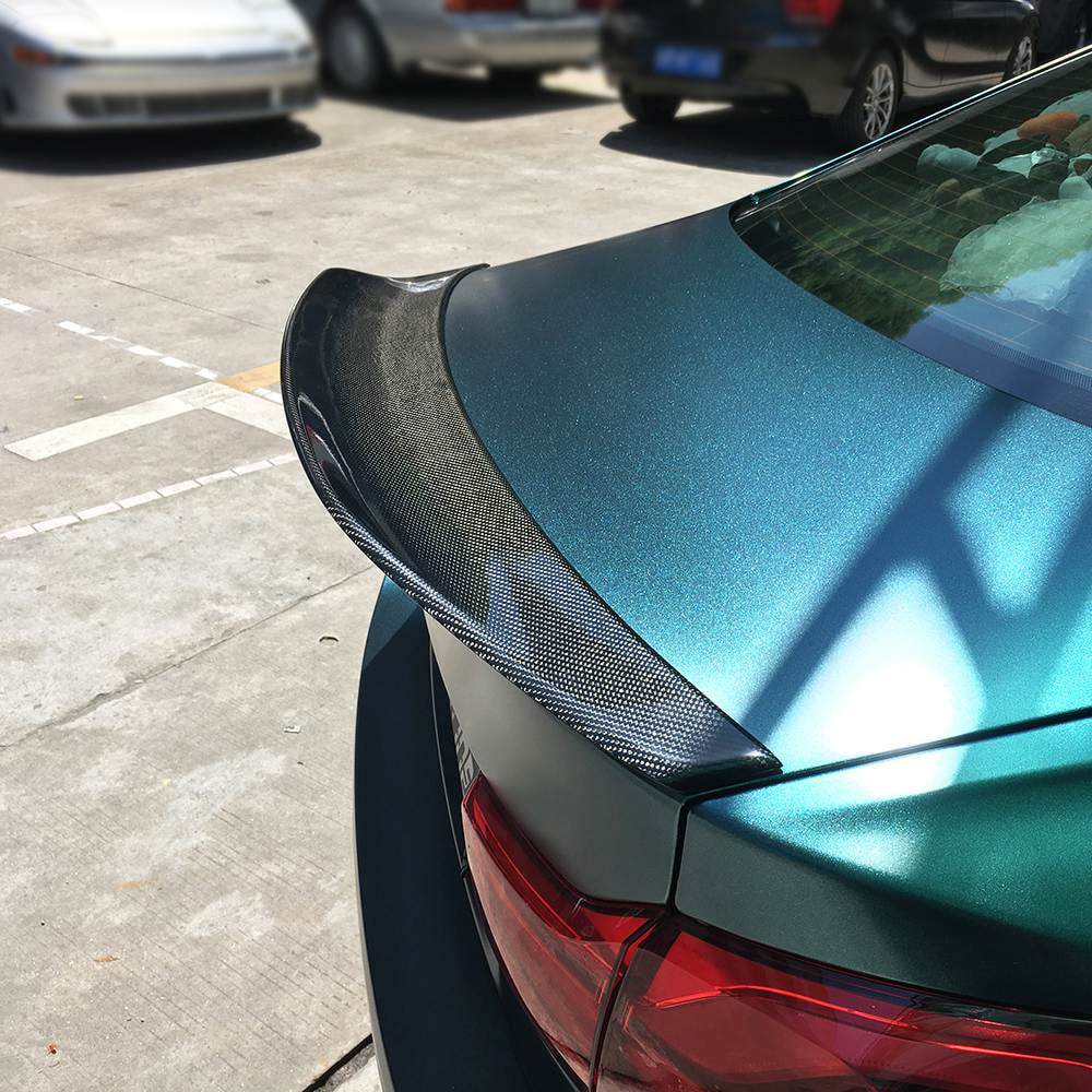 BMW 4 Series F32 Coupe 2013-2020 Rear Trunk Spoiler Carbon Fiber/FRP-Ahacarbon