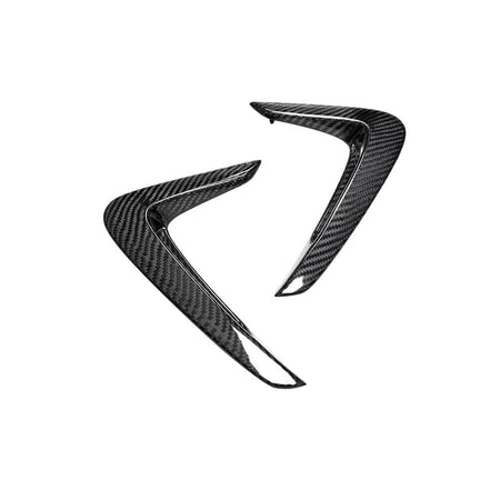 BMW 4 Series F32 F33 F36 2014-2019 Replacement Side Air Fender Vents Dry Carbon Fiber-Ahacarbon