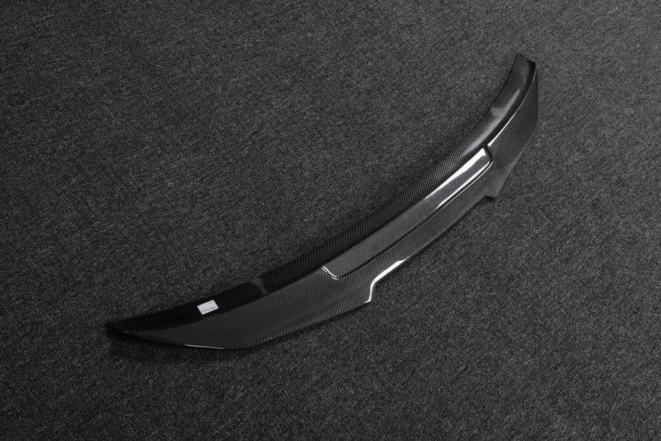 BMW 4 Series F33 F83 M4 Convertible 2014-2019 Rear Trunk Spoiler Carbon Fiber-Ahacarbon
