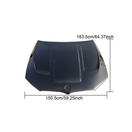 BMW 5 Series F90 M5 LCI 2018-2022 Car Front Hood Bonnet Cover Carbon Fiber-Ahacarbon