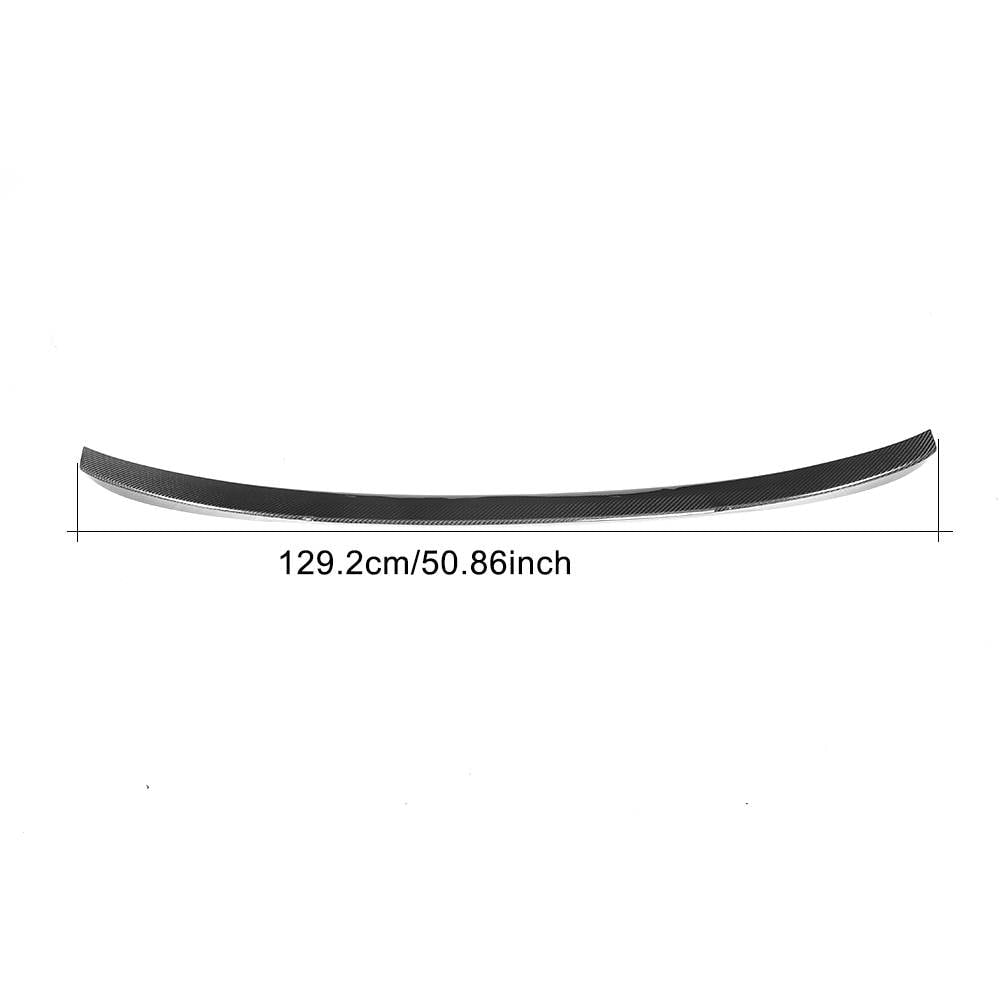 BMW 5 Series G30 F90 M5 2017-2023 Rear Spoiler Trunk Carbon Fiber/FRP-Ahacarbon