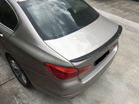 BMW 5 Series G30 F90 M5 2017-2023 Rear Spoiler Trunk Carbon Fiber/FRP-Ahacarbon