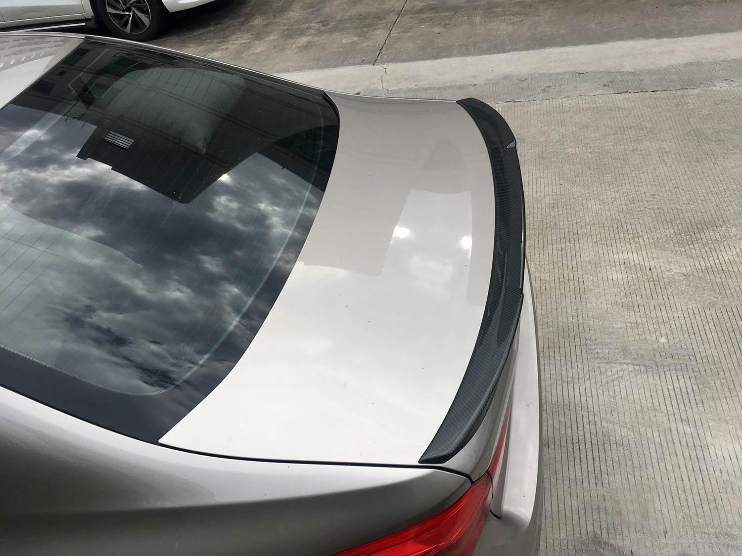 BMW 5 Series G30 F90 M5 2017-2023 Rear Spoiler Trunk Carbon Fiber/FRP-Ahacarbon