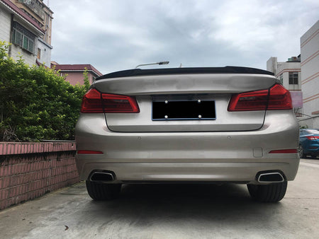 BMW 5 Series G30 F90 M5 2017-2023 Rear Spoiler Trunk Carbon Fiber/FRP-Ahacarbon