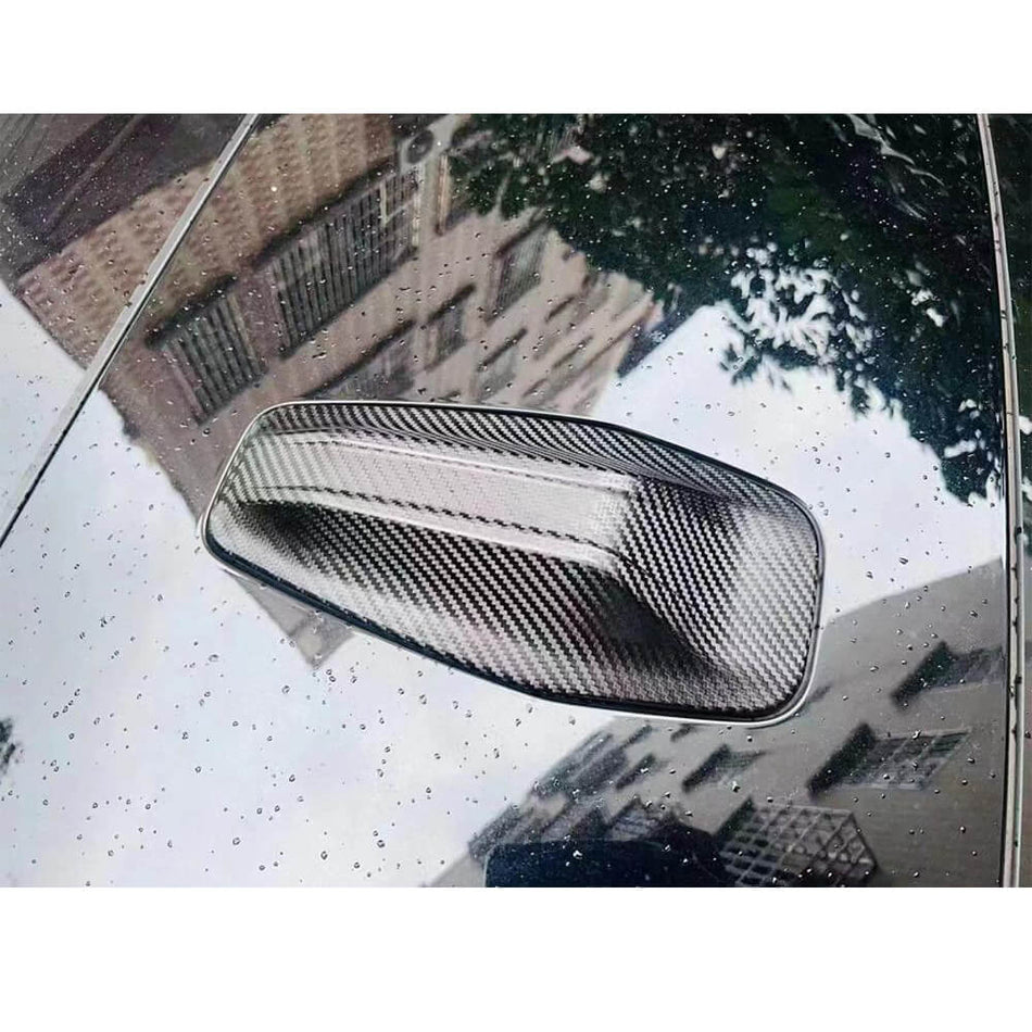 BMW 5 Series I5 G60 G68 2024+ Shark Fin Roof Antenna Cover Carbon Fiber-Ahacarbon