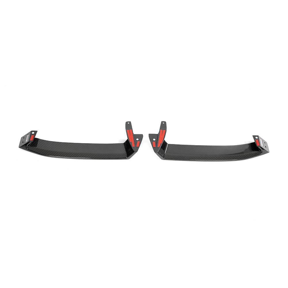 BMW 5 Series I5 G60 M Sport 2024+ Front Bumper Lip Dry Carbon Fiber-Ahacarbon