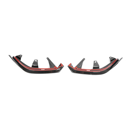 BMW 5 Series I5 G60 M Sport 2024+ Front Bumper Lip Dry Carbon Fiber-Ahacarbon