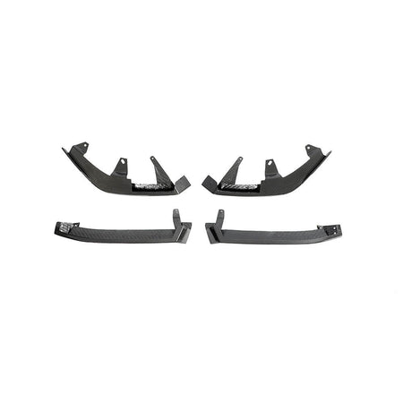 BMW 5 Series I5 G60 M Sport 2024+ Front Bumper Lip Dry Carbon Fiber-Ahacarbon