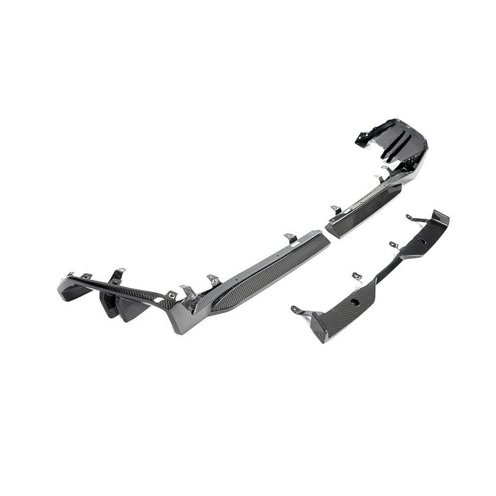 BMW 5 Series I5 G60 M Sport 2024+ Rear Bumper Diffuser Dry Carbon Fiber-Ahacarbon