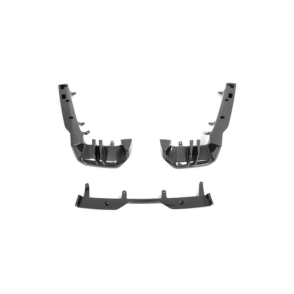 BMW 5 Series I5 G60 M Sport 2024+ Rear Bumper Diffuser Dry Carbon Fiber-Ahacarbon