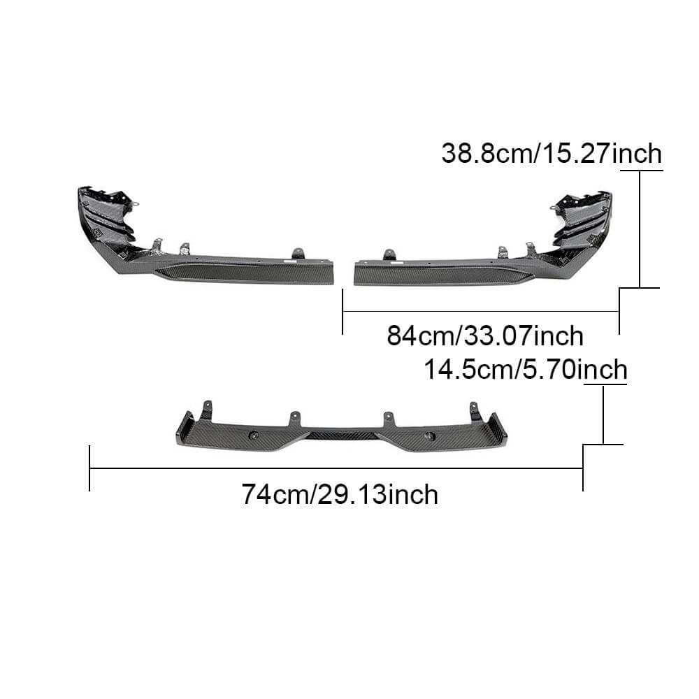 BMW 5 Series I5 G60 M Sport 2024+ Rear Bumper Diffuser Dry Carbon Fiber-Ahacarbon