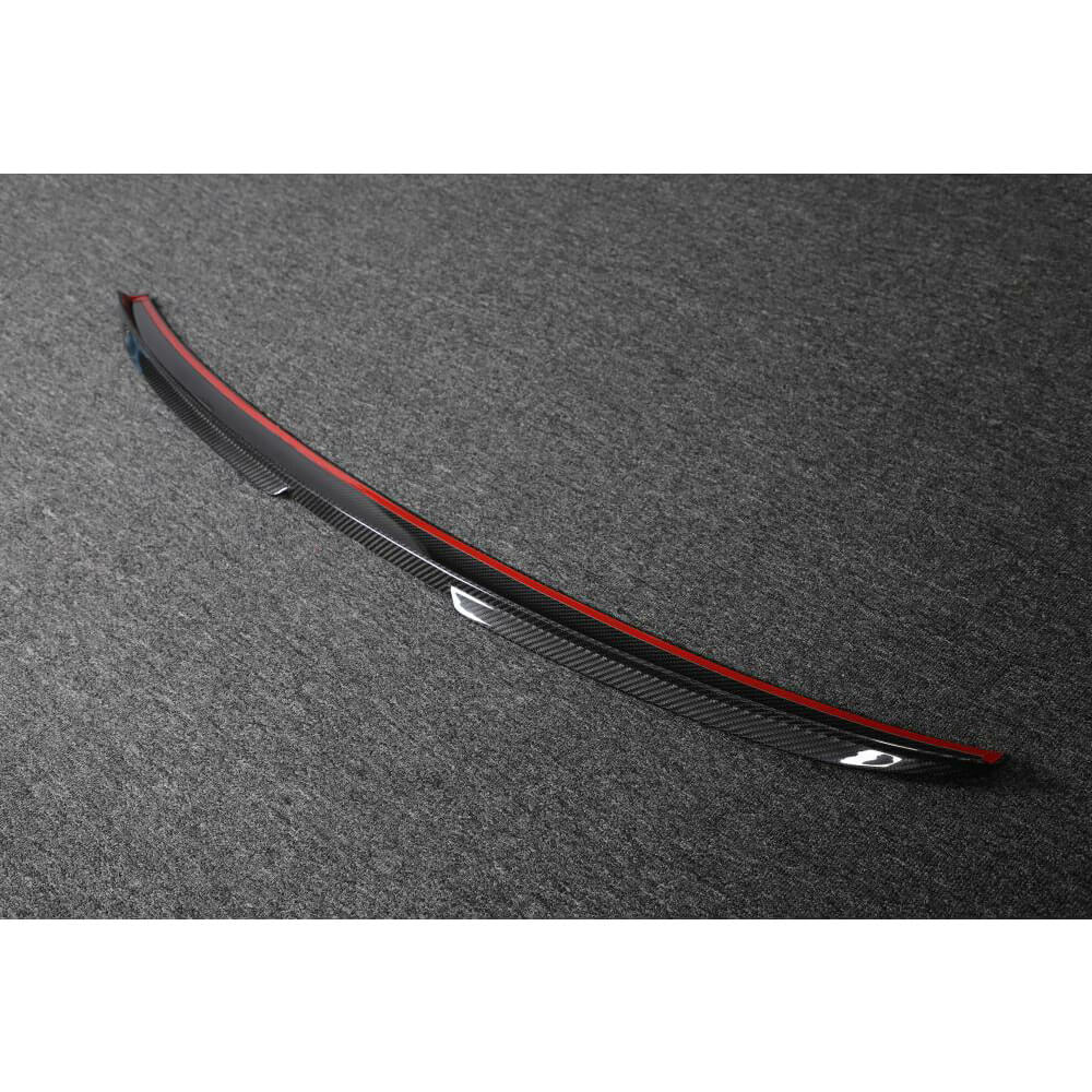 BMW 5 Series I5 G60 M Sport 2024+ Rear Trunk Spoiler Dry Carbon Fiber-Ahacarbon