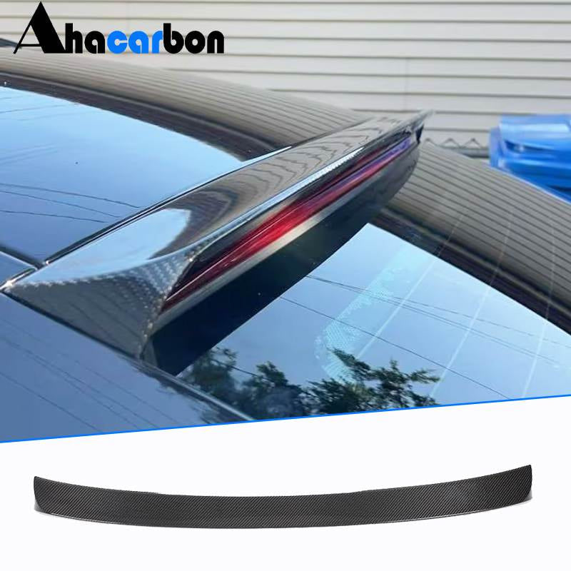 BMW 6 Series F06 640i 650i M6 Gran Coupe 2013-2018 Rear Roof Spoiler Carbon Fiber/FRP-Ahacarbon