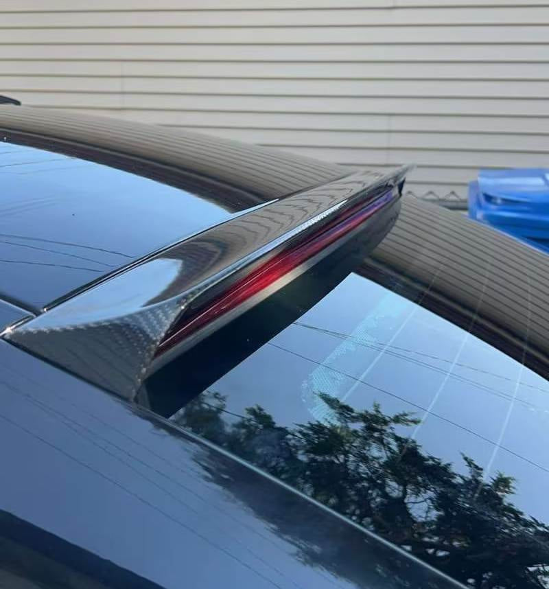 BMW 6 Series F06 640i 650i M6 Gran Coupe 2013-2018 Rear Roof Spoiler Carbon Fiber/FRP-Ahacarbon