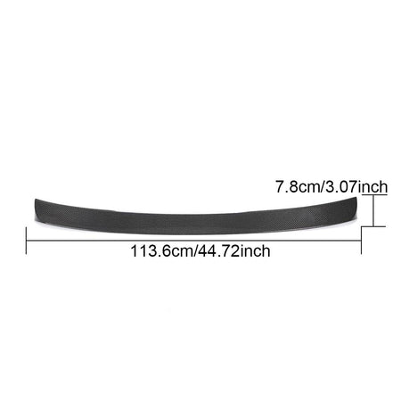 BMW 6 Series F06 640i 650i M6 Gran Coupe 2013-2018 Rear Roof Spoiler Carbon Fiber/FRP-Ahacarbon