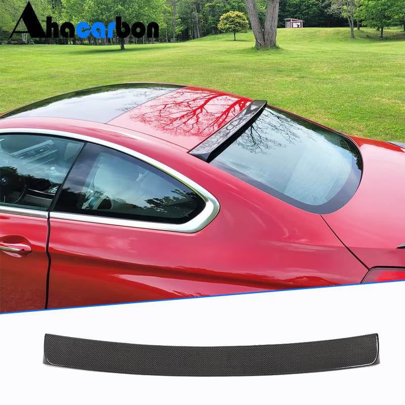 BMW 6 Series F13 M6 Coupe 2013-2018 Rear Roof Spoiler Carbon Fiber-Ahacarbon