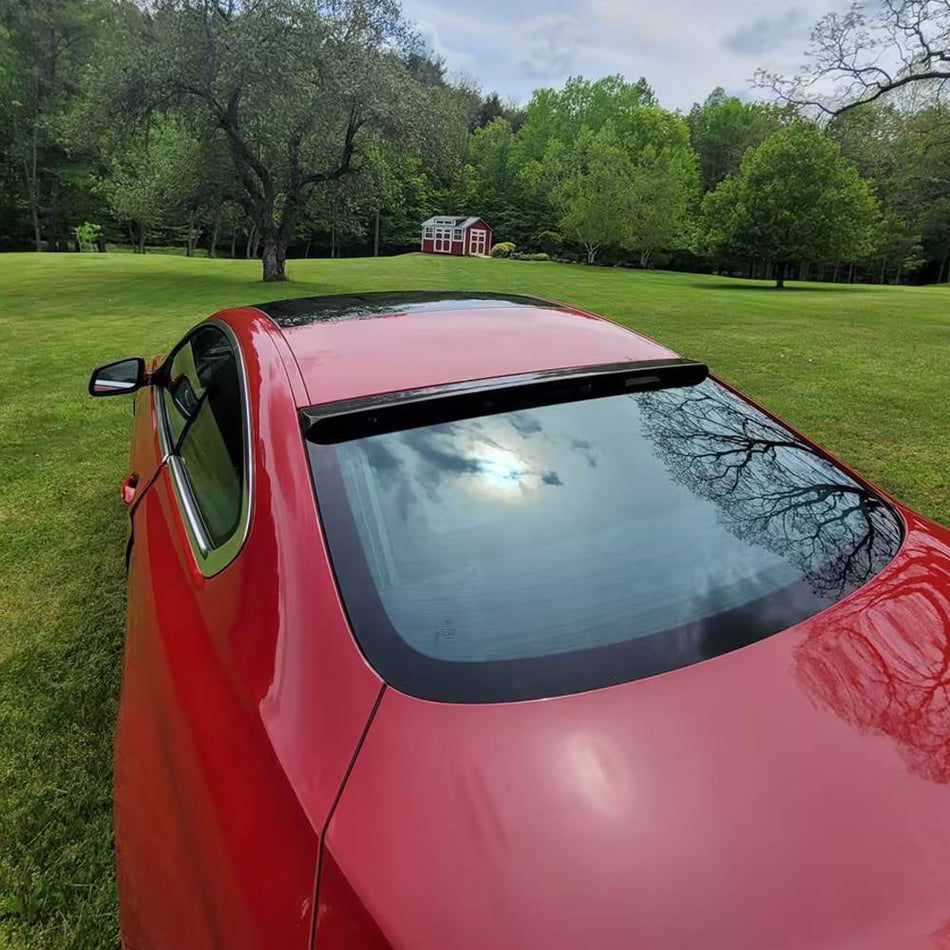 BMW 6 Series F13 M6 Coupe 2013-2018 Rear Roof Spoiler Carbon Fiber-Ahacarbon