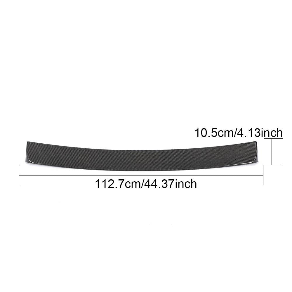 BMW 6 Series F13 M6 Coupe 2013-2018 Rear Roof Spoiler Carbon Fiber-Ahacarbon