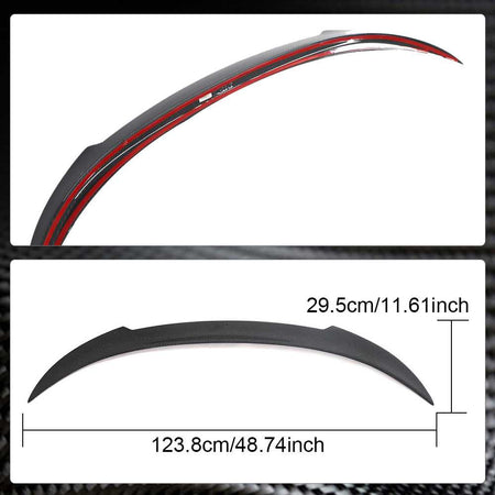 BMW 8 Series G15 F92 M8 2018-2022 Coupe Rear Trunk Spoiler Carbon Fiber-Ahacarbon