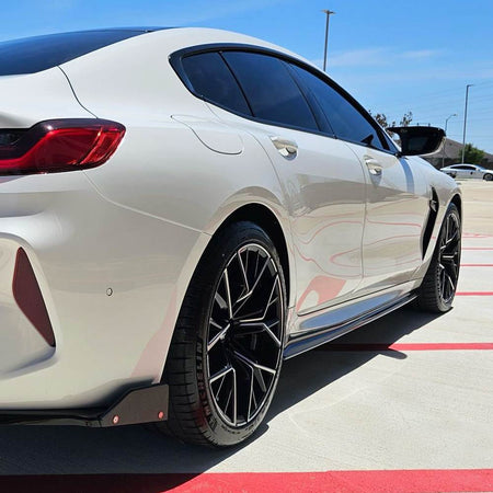 BMW 8 Series G16 F93 M8 2018-2021 Side Skirts Carbon Fiber-Ahacarbon