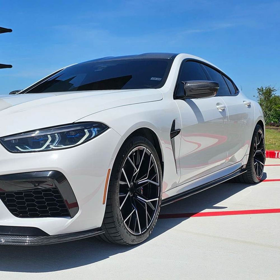 BMW 8 Series G16 F93 M8 2018-2021 Side Skirts Carbon Fiber-Ahacarbon