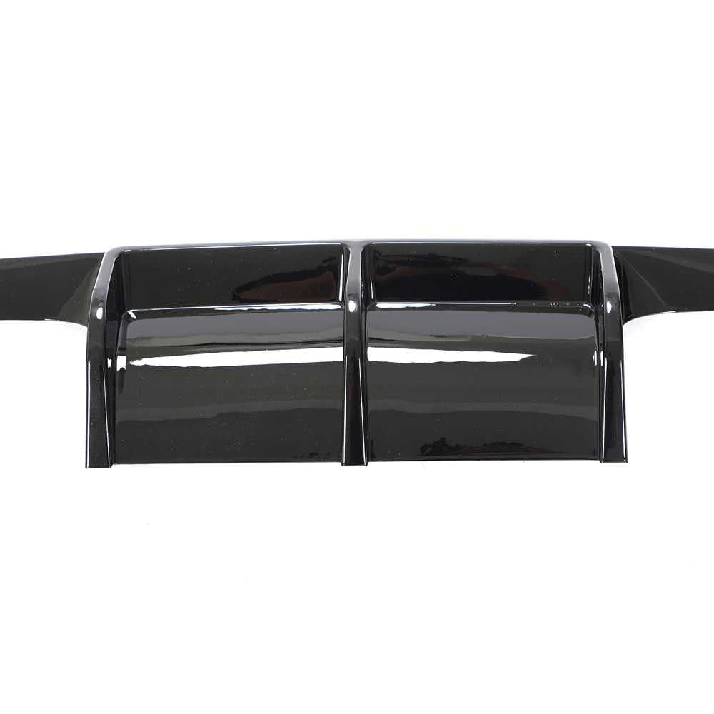 BMW F80 M3 F82 F83 M4 2015-2019 Rear Bumper Diffuser Glossy Black ABS-Ahacarbon