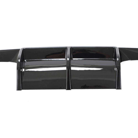 BMW F80 M3 F82 F83 M4 2015-2019 Rear Bumper Diffuser Glossy Black ABS-Ahacarbon