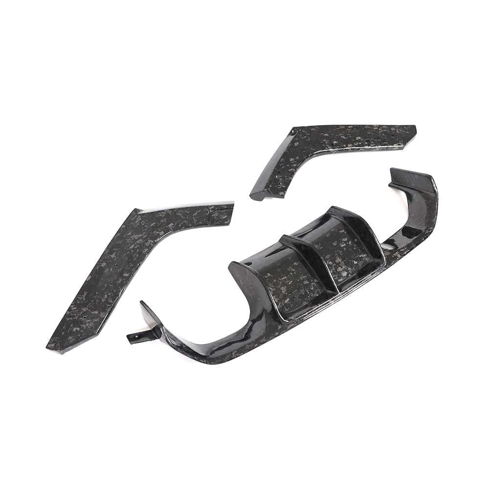 BMW F80 M3 F82 F83 M4 2014-2020 Rear Bumper Diffuser Lip Carbon Fiber-Ahacarbon