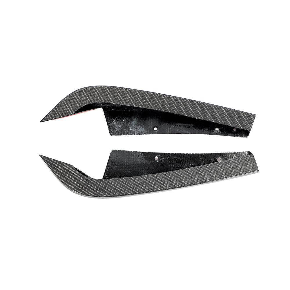 BMW F97 X3 M 2019-2023 Rear Bumper Diffuser With Splitters Carbon Fiber-Ahacarbon
