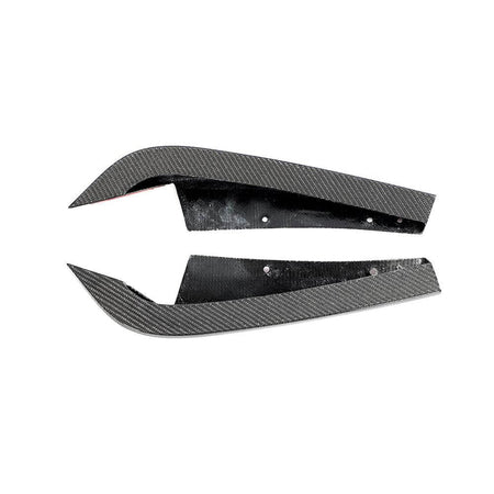 BMW F97 X3 M 2019-2023 Rear Bumper Diffuser With Splitters Carbon Fiber-Ahacarbon