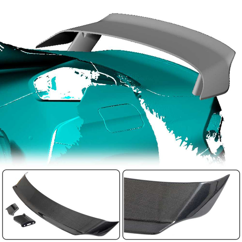 BMW 2 Series G87 M2 Base Coupe 2-Door 2023 2024 Rear Trunk Spoiler Carbon Fiber-Ahacarbon