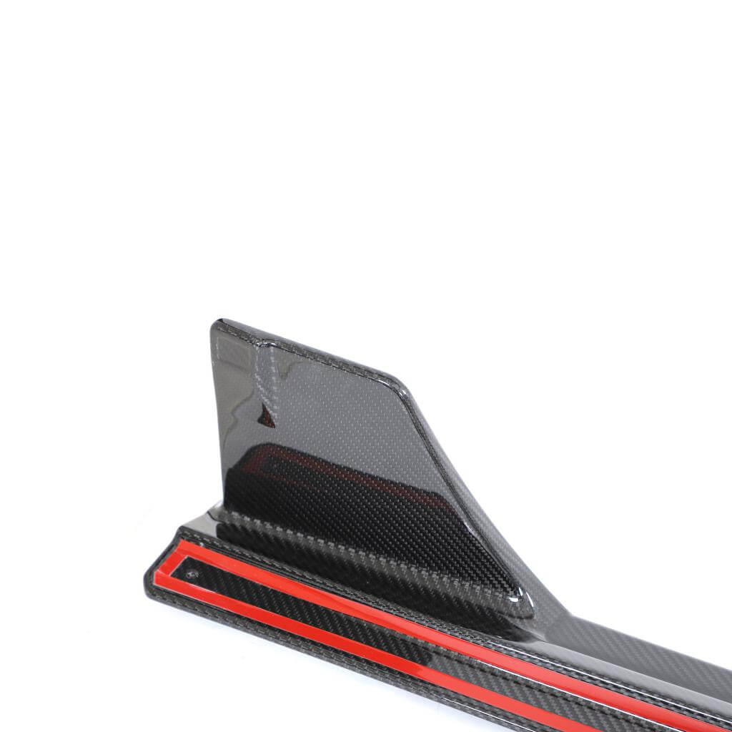 BMW G87 M2 Base Coupe 2 Door 2023-2024 Side Skirts Dry Carbon Fiber-Ahacarbon