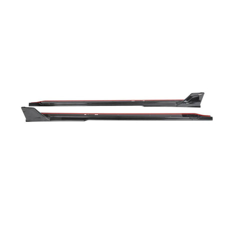BMW G87 M2 Base Coupe 2 Door 2023-2024 Side Skirts Dry Carbon Fiber-Ahacarbon