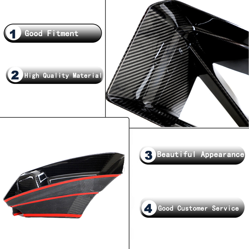 Carbon Fiber Front Bumper Splitter for BMW 2 Series M2 G87 2023+-Ahacarbon