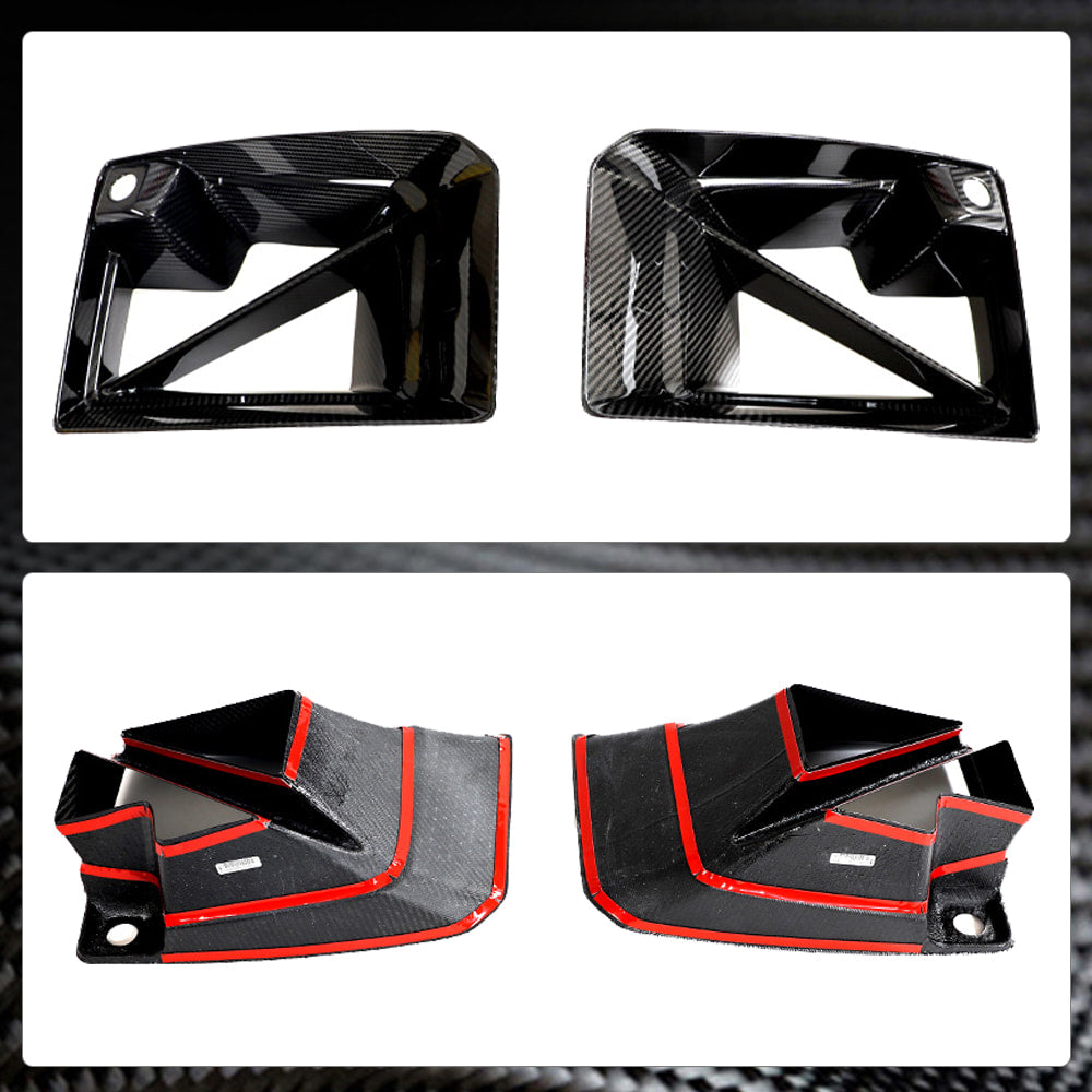 Carbon Fiber Front Bumper Splitter for BMW 2 Series M2 G87 2023+-Ahacarbon