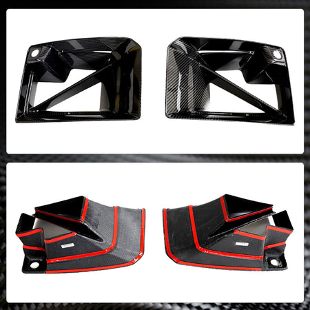 Carbon Fiber Front Bumper Splitter for BMW 2 Series M2 G87 2023+-Ahacarbon