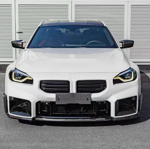 Carbon Fiber Front Bumper Splitter for BMW 2 Series M2 G87 2023+-Ahacarbon